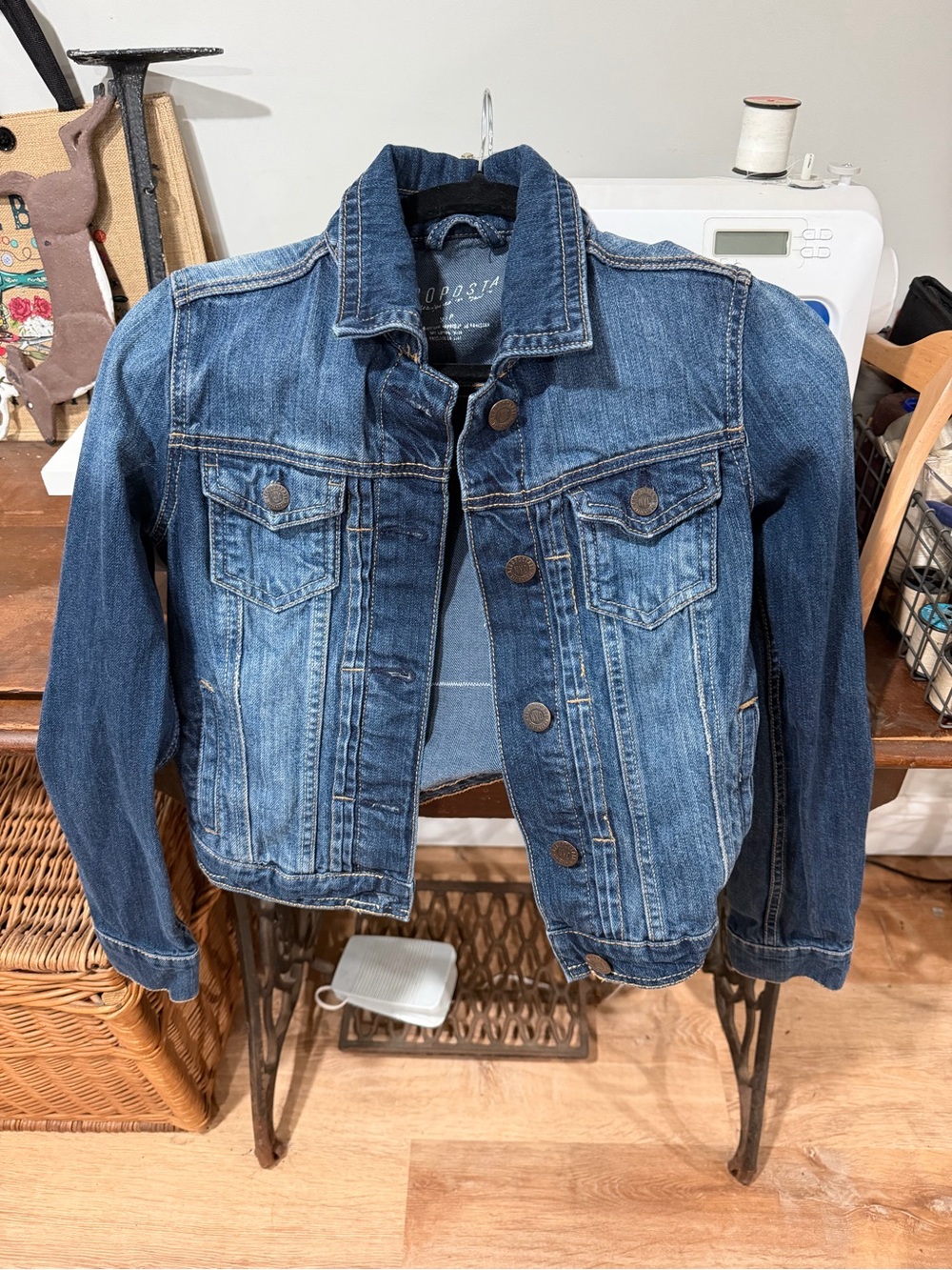 Aeropostale Dark Blue Denim Jacket